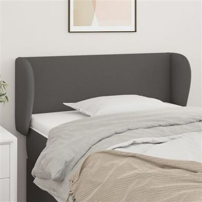 Tête de lit en similicuir gris vidaXL - Tête de lit Tête de lit en similicuir gris vidaXL - Tête de lit