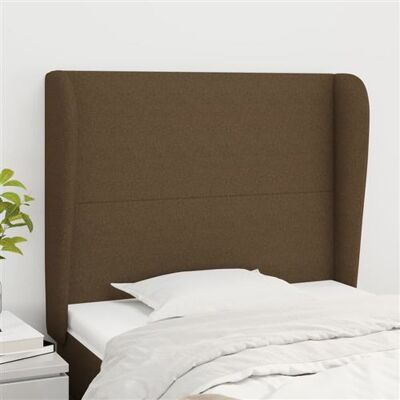 Tête de lit en tissu marron foncé VIDAXL - 118/128 cm Tête de lit en tissu marron foncé VIDAXL - 118/128 cm