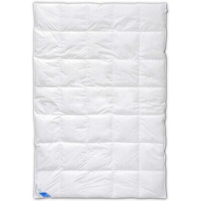 Böhmerwald Couette matelassée de confort - Duvet et Plumes, Blanc, 155x220cm - Couette Böhmerwald Couette matelassée de confort - Duvet et Plumes, Blanc, 155x220cm - Couette
