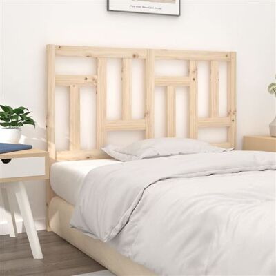 Tête de lit en bois massif de pin vidaXL 165,5x4x100 cm - Accessoire de cadre de lit Tête de lit en bois massif de pin vidaXL 165,5x4x100 cm - Accessoire de cadre de lit