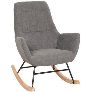 Chaise à bascule Mendler - Tissu de haute qualité 320g/m² - Garnissage épais 11cm - Structure robuste en bois massif et métal - Coutures décoratives - Chaise à bascule Chaise à bascule Mendler - Tissu de haute qualité 320g/m² - Garnissage épais 11cm - Structure robuste en bois massif et métal - Coutures décoratives - Chaise à bascule