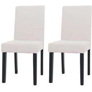 Mendler - Littau - Crème - Pattes sombres - Dining Chairs Mendler - Littau - Crème - Pattes sombres - Dining Chairs