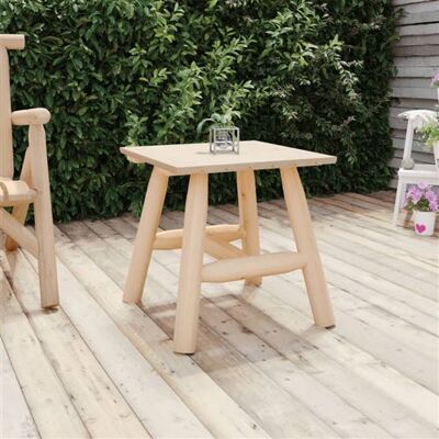 vidaXL Table d'appoint 49x49x50 cm bois massif d'épicéa Marron vidaXL Table d'appoint 49x49x50 cm bois massif d'épicéa Marron