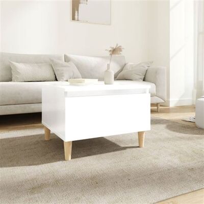 vidaXL Table d'appoint blanc brillant - Table d'appoint vidaXL Table d'appoint blanc brillant - Table d'appoint