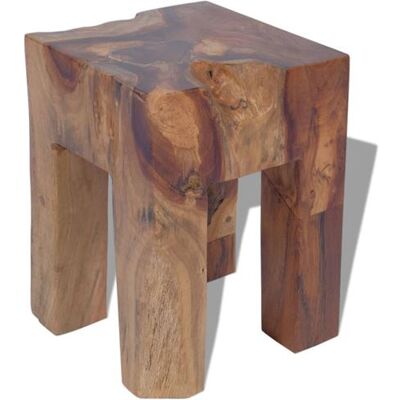 vidaXL Tabouret en Teck - Mobilier maison multifonctionnel vidaXL Tabouret en Teck - Mobilier maison multifonctionnel