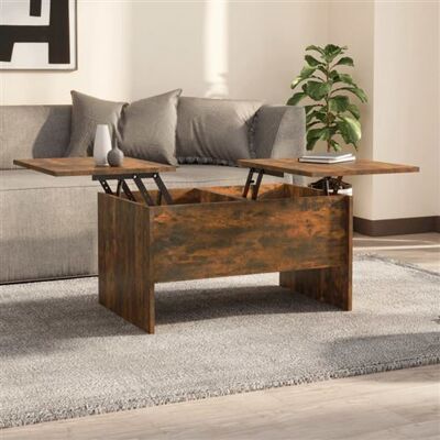 vidaXL Table basse - Chêne fumé - Design moderne vidaXL Table basse - Chêne fumé - Design moderne