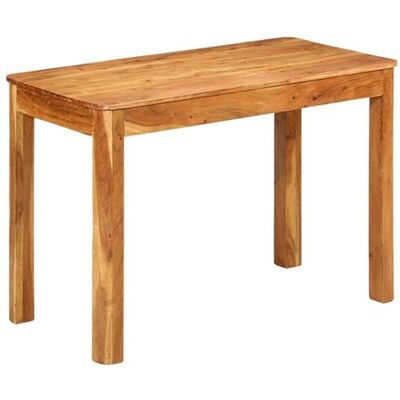 vidaXL Table à manger 110x55x76 cm bois d'acacia massif356251 bois vidaXL Table à manger 110x55x76 cm bois d'acacia massif356251 bois
