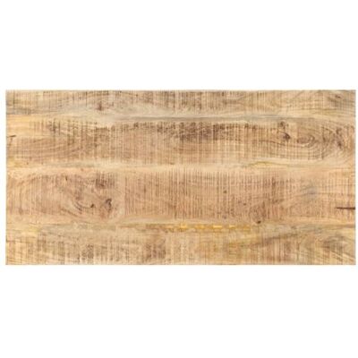 vidaXL Surface de table en bois massif de mango - 25-27mm - 100x60cm vidaXL Surface de table en bois massif de mango - 25-27mm - 100x60cm