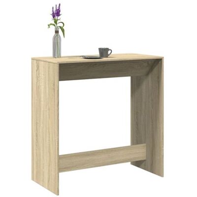 vidaXL Table de bar chêne Sonoma - 102x50x103,5 cm - Cuisine & Salle à manger vidaXL Table de bar chêne Sonoma - 102x50x103,5 cm - Cuisine & Salle à manger