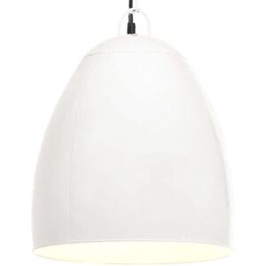 Suspension Industrielle vidaXL Blanche 42cm - Lampe Suspendue Suspension Industrielle vidaXL Blanche 42cm - Lampe Suspendue