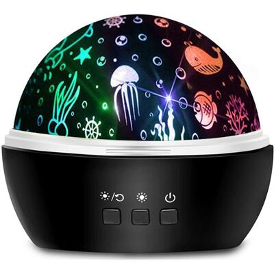 Projecteur Veilleuse Bebe Rotation Lampe Projecteur Led Enfant Projecteur Veilleuse Bebe Rotation Lampe Projecteur Led Enfant