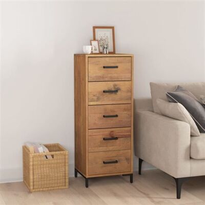 vidaXL Commode en bois massif de pin - Commode vidaXL Commode en bois massif de pin - Commode