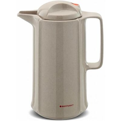 Pichet isotherme 0.6L - ROTPUNKT Marlis 460 - Douille en Verre - Sans BPA - Beige beige Pichet isotherme 0.6L - ROTPUNKT Marlis 460 - Douille en Verre - Sans BPA - Beige beige