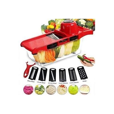 Ddyx2020 - coupe-légumes polyvalent mandoline de cuisine 7 en 1, râpes trancheuses et couteaux manuels, ustensiles de cuisine en acier inoxydable pour Ddyx2020 - coupe-légumes polyvalent mandoline de cuisine 7 en 1, râpes trancheuses et couteaux manuels, ustensiles de cuisine en acier inoxydable pour