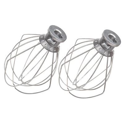 AUCUNE Fouet Fil pour Kitchenaid en Acier Inoxydable Egg Crème Agitateur en Acier Inoxydable 2Pc Jjpj1326 AUCUNE Fouet Fil pour Kitchenaid en Acier Inoxydable Egg Crème Agitateur en Acier Inoxydable 2Pc Jjpj1326