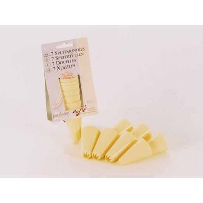 Set de 7 douilles en plastique Patisse Set de 7 douilles en plastique Patisse