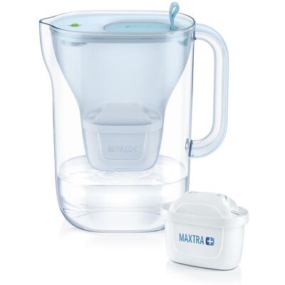 Pack Brita Style Eco Powder Blue + 3 Maxtra+ Cartouches Powder Blue Pack Brita Style Eco Powder Blue + 3 Maxtra+ Cartouches Powder Blue