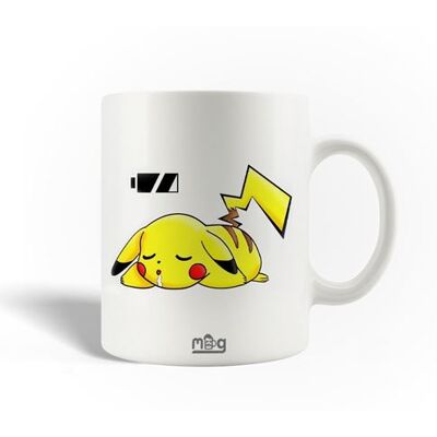 CAPACHEAP Mug - Céramique blanche avec Pikachu - 30cl - Mug CAPACHEAP Mug - Céramique blanche avec Pikachu - 30cl - Mug
