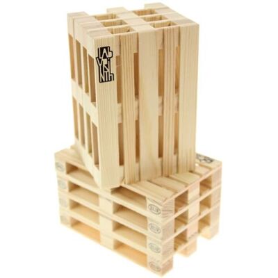 Labyrinth Sous-verres Pallet-It 8 pcs Brun Labyrinth Sous-verres Pallet-It 8 pcs Brun