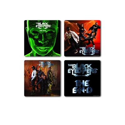 Black Eyed Peas - Set sous-verres Mixed designs (4) Black Eyed Peas - Set sous-verres Mixed designs (4)