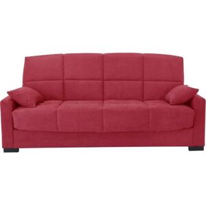 Aucune MEGAN 14 Canapé convertible rouge - Avec accoudoirs, 130x190 cm Aucune MEGAN 14 Canapé convertible rouge - Avec accoudoirs, 130x190 cm