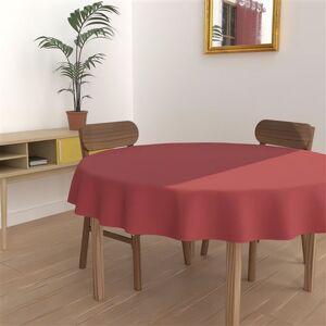 Soleil d'ocre nappe ronde antitache 180 cm alix rouge Rouge Soleil d'ocre nappe ronde antitache 180 cm alix rouge Rouge