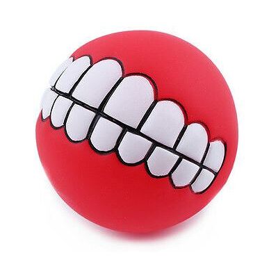 Générique Treat Ball Pet Chien Jouet Sourire Avec Les Dents Broyant Mâcher Son Drôle Jouer Générique Treat Ball Pet Chien Jouet Sourire Avec Les Dents Broyant Mâcher Son Drôle Jouer