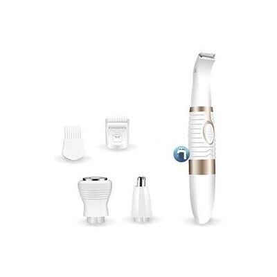 Kit 4in1 femmes sèches humides rasoir bikini tondeuse précision épilateur visage cheveux tondeuse sourcil Kit 4in1 femmes sèches humides rasoir bikini tondeuse précision épilateur visage cheveux tondeuse sourcil