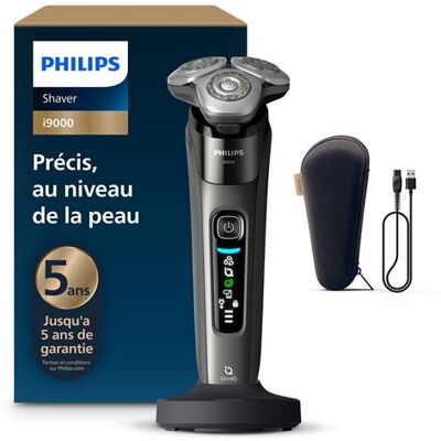 Rasoir homme Philips X9002/10 Série i9000 Gris Ardoise foncée Rasoir homme Philips X9002/10 Série i9000 Gris Ardoise foncée