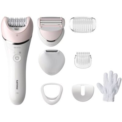 Épilateur électrique Philips BRE721/00 5,4 W Blanc et Rose Blanc et Rose Épilateur électrique Philips BRE721/00 5,4 W Blanc et Rose Blanc et Rose