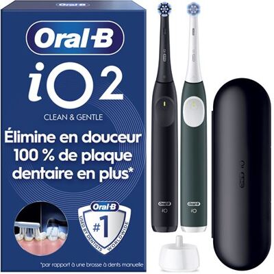 Oral-B - iO Series 2 - Noir - Brosse à dents Oral-B - iO Series 2 - Noir - Brosse à dents