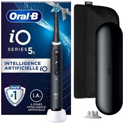 Brosse à dents électrique Oral B iO Series 5 Edition Cadeau Matt Noir Noir Matte Brosse à dents électrique Oral B iO Series 5 Edition Cadeau Matt Noir Noir Matte