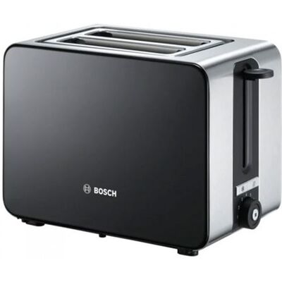 Bosch TAT7203 - Noir, Acier inoxydable - Toastière Bosch TAT7203 - Noir, Acier inoxydable - Toastière