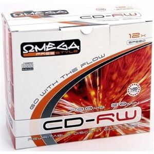 Omega CD-RW 700 MB 12x - Média Optique Omega CD-RW 700 MB 12x - Média Optique