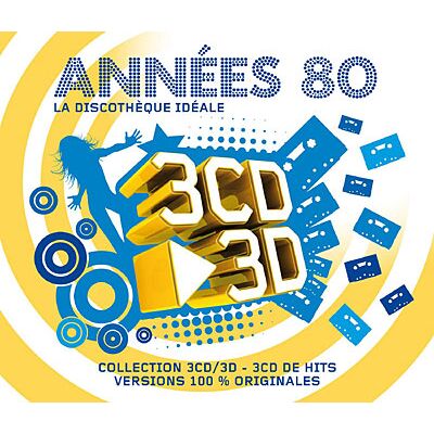 Warner Music Discothèque idéale années 80 - Coffret 3 CD Warner Music Discothèque idéale années 80 - Coffret 3 CD