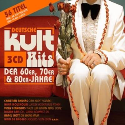 Import Deutsche Kult Hits der 60er, 70er & 80er - Jahre, 3 CD Import Deutsche Kult Hits der 60er, 70er & 80er - Jahre, 3 CD