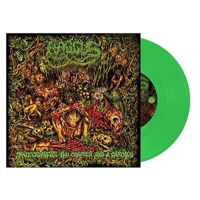 Soundworks Cnt 3 Cadavers, 2 Corpses And A Carcass Édition Limitée Vinyle Vert Néon Soundworks Cnt 3 Cadavers, 2 Corpses And A Carcass Édition Limitée Vinyle Vert Néon