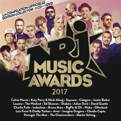 MCA NRJ Music Awards 2017 Coffret Digipack Inclus DVD MCA NRJ Music Awards 2017 Coffret Digipack Inclus DVD