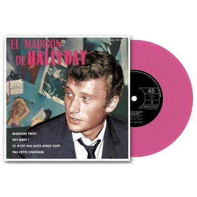 LMLR El Madison de Hallyday Pochette espagnole Vinyle rose LMLR El Madison de Hallyday Pochette espagnole Vinyle rose