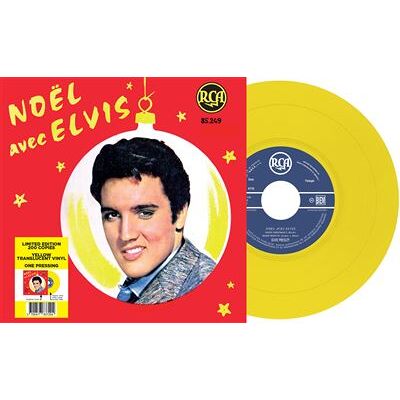 CULTURE FACTORY Noël Avec Elvis Édition Limitée Vinyle Jaune CULTURE FACTORY Noël Avec Elvis Édition Limitée Vinyle Jaune