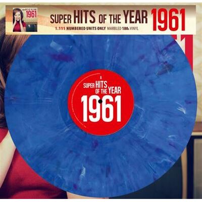 Socadisc Cnt Super Hits Of The Year 1961 Edition Limitée Vinyle Bleu Marbré Socadisc Cnt Super Hits Of The Year 1961 Edition Limitée Vinyle Bleu Marbré