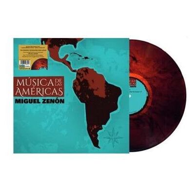 Import Música De Las Américas Édition Limitée Vinyle Rouge Marbré Import Música De Las Américas Édition Limitée Vinyle Rouge Marbré