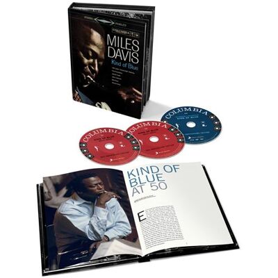 Columbia Kind Of Blue Deluxe 50th Anniversary Coffret Inclus DVD et un livret de 58 pages Columbia Kind Of Blue Deluxe 50th Anniversary Coffret Inclus DVD et un livret de 58 pages