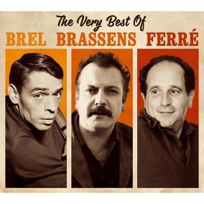 Wasabi The very best of Brel, Brassens, Ferré - 4 CD Digipack 80 titres Wasabi The very best of Brel, Brassens, Ferré - 4 CD Digipack 80 titres