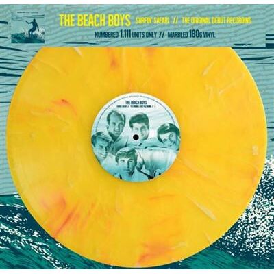 THE MAGIC OF VINYL Surfin' Safari The Original Debut Edition Limitée Vinyle Jaune Marbré THE MAGIC OF VINYL Surfin' Safari The Original Debut Edition Limitée Vinyle Jaune Marbré