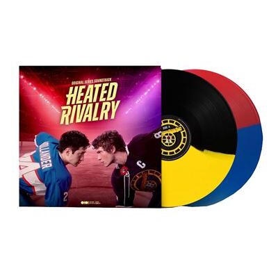Masterworks Heated Rivalry (Original Series Soundtrack) Vinyle Jaune, Noir, Bleu et Rouge Masterworks Heated Rivalry (Original Series Soundtrack) Vinyle Jaune, Noir, Bleu et Rouge