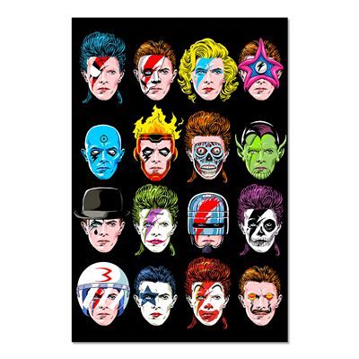 Grupo Erik Poster Butcher Billy - Affiche Surréaliste de David Bowie Grupo Erik Poster Butcher Billy - Affiche Surréaliste de David Bowie
