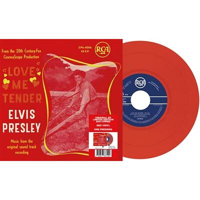 CULTURE FACTORY Love Me Tender Édition Limitée Belge Vinyle Rouge CULTURE FACTORY Love Me Tender Édition Limitée Belge Vinyle Rouge