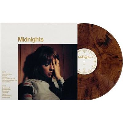 UNIVERSAL M CNT Midnights : Mahogany Édition Limitée Vinyle Marron Marbré UNIVERSAL M CNT Midnights : Mahogany Édition Limitée Vinyle Marron Marbré