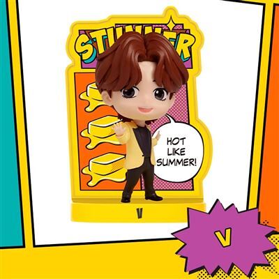 Strummer International Litd Figurine Butter BTS TinyTAN V Strummer International Litd Figurine Butter BTS TinyTAN V